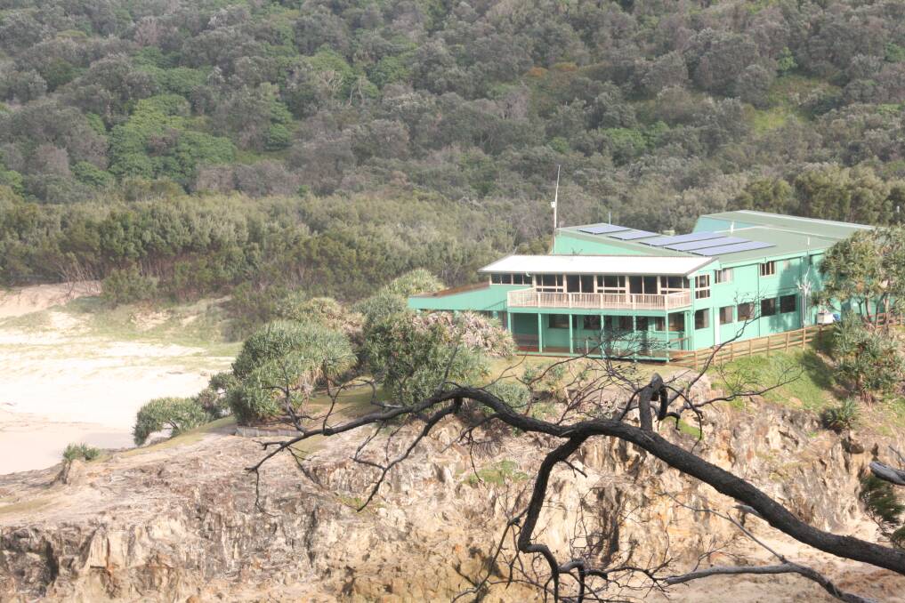 MINJERRIBAH: The Point Lookout Surf Lifesaving Club, as seen from the Gorge Walk. South-east Queenslanders have kept the island bustling over the school holidays, businesses say.