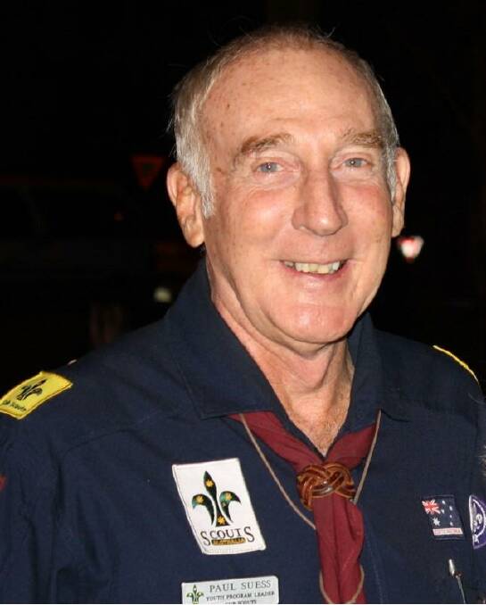 NATIONAL VOLUNTEER WEEK: Paul Suess has volunteered with Scouts for nearly three decades.