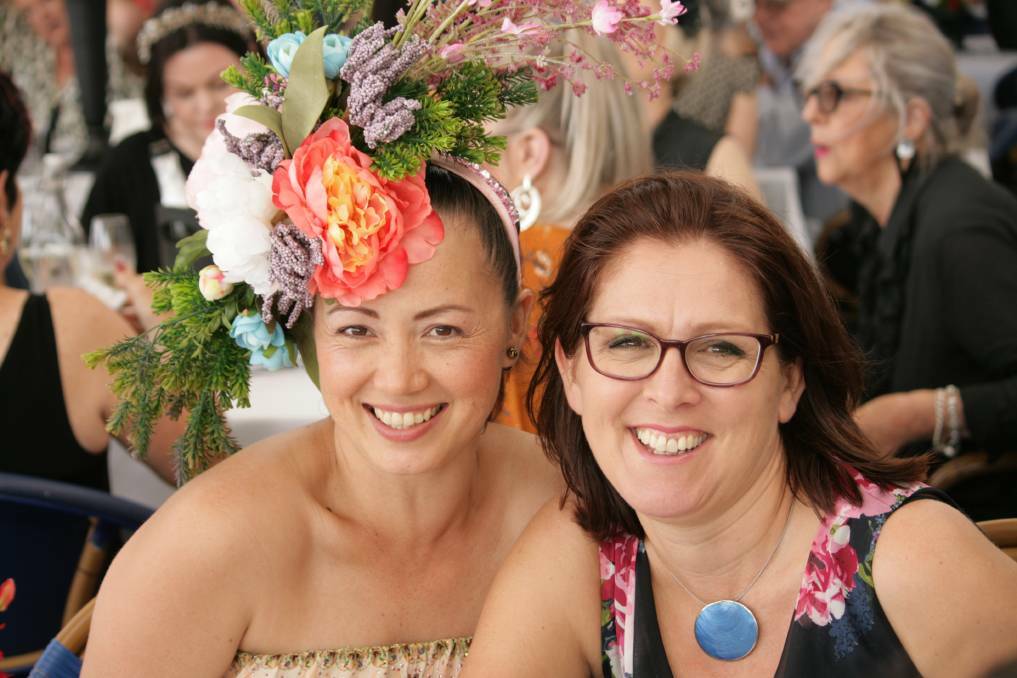 RACE DAY: Romana Saeheng and Ketrina Coffey at 2018 Melbourne Cup celebrations.