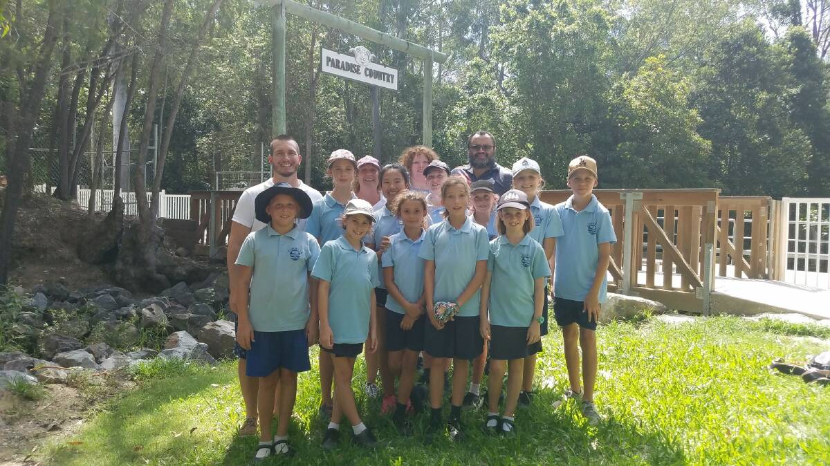 OUTBACK: Older students visited Paradise Country on the Gold Coast.