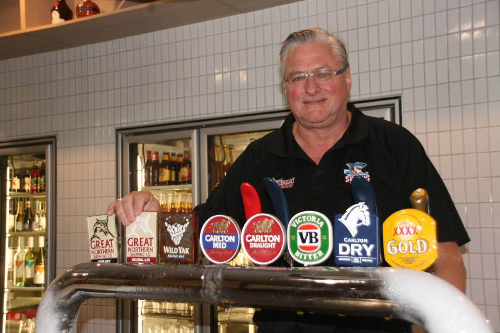 BAR IS BACK: Cleveland and Victoria Point Sharks manager Mal Cochrane welcomed the easing of restrictions.