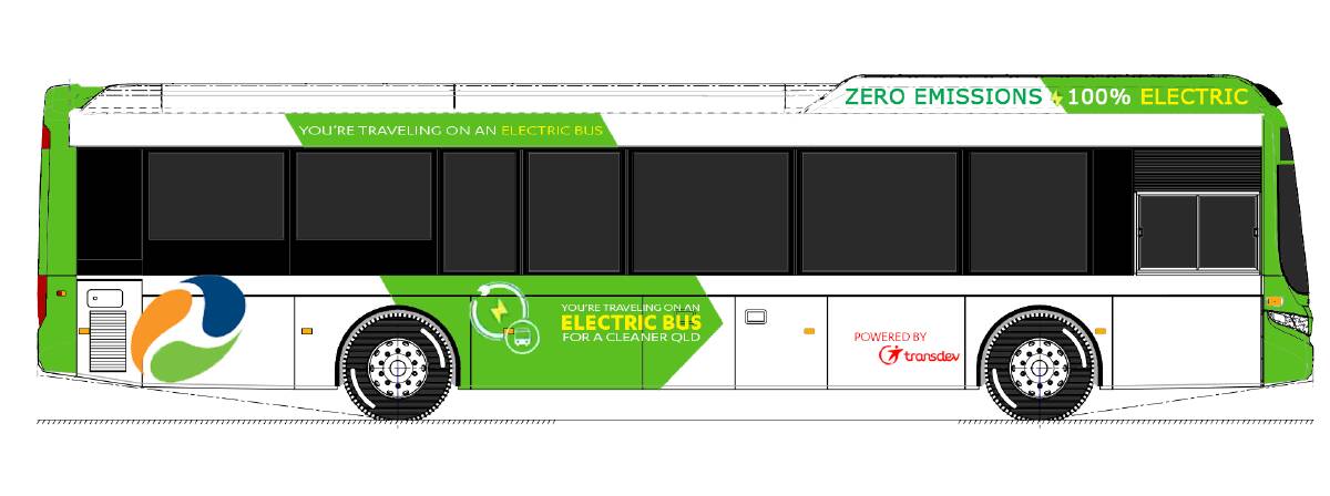 GREEN TECH: The solar-powered electric bus will hit the streets in late January 2021.