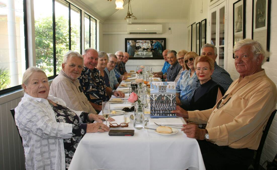 The Nudgee class of 1963 gathered at the Courthouse Restaurant on Friday.