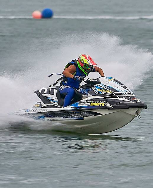 RACER: Bailey Cunningham will take to the water on a Sea-Doo Spark in July.