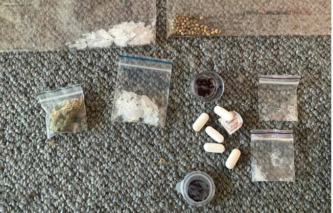 DRUG BUST: Police seized drugs while executing search warrants at Wynnum.