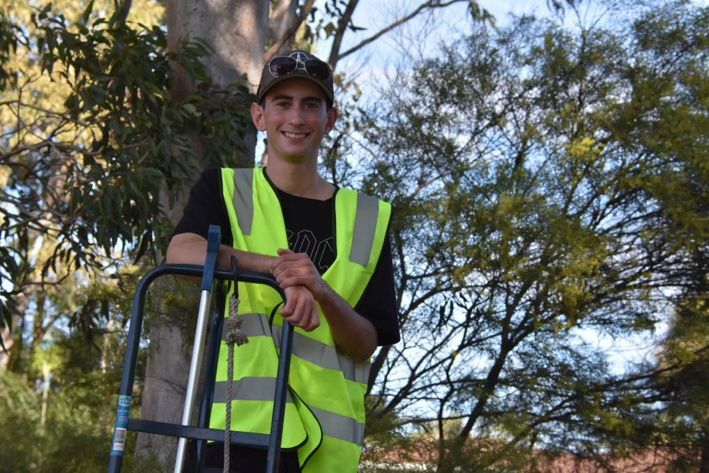 LITTER LEGEND: Layne Utz is one of the Redlanders nominated in the Young Achiever Awards. 
