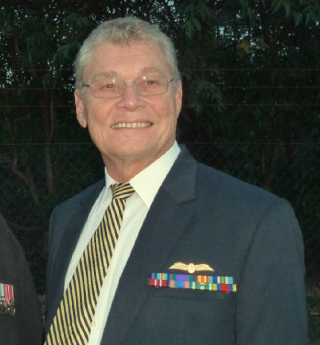 HONOURED: Vietnam War veteran Barry Musch's unit was awarded a Unit Citation for Gallantry last year.