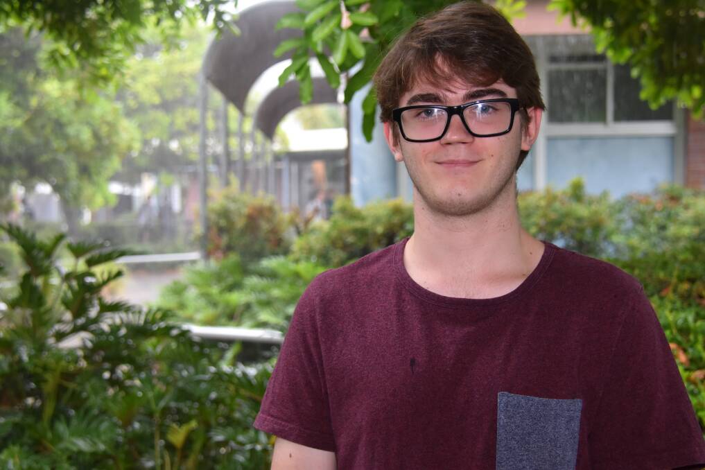 TECHNOLOGY-MINDED: Dalton will study degrees in maths and game design.