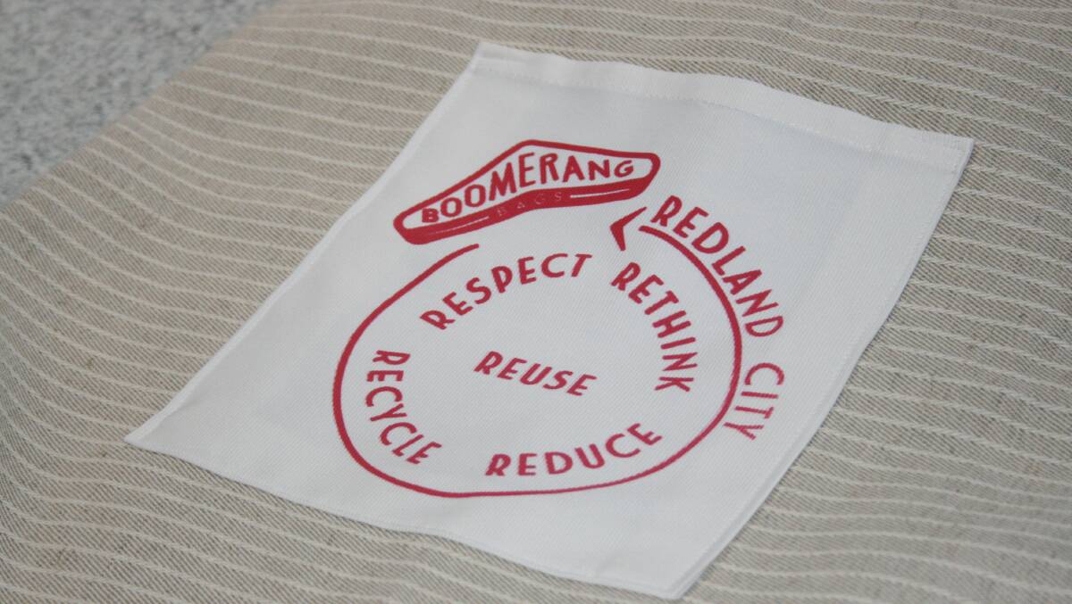 ENVIRONMENT: The Boomerang Bags motto is reuse, reduce, rethink, respect and recycle.