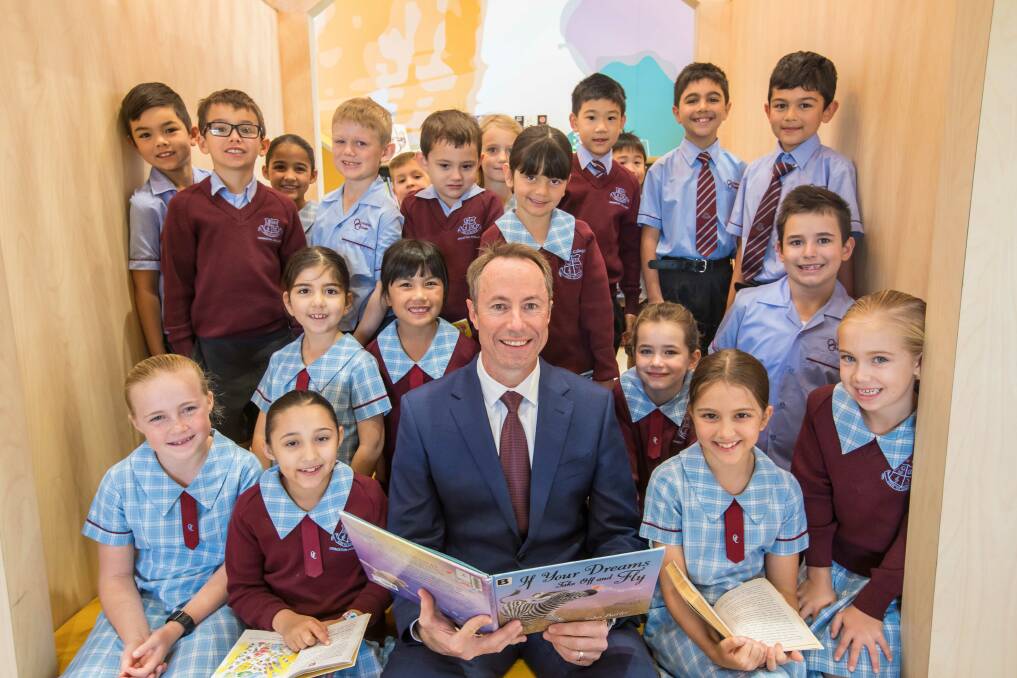 HIGH ACHIEVING: Headmaster Brett Webster is up for non-government School Principal of the Year. Photo: Ormiston College