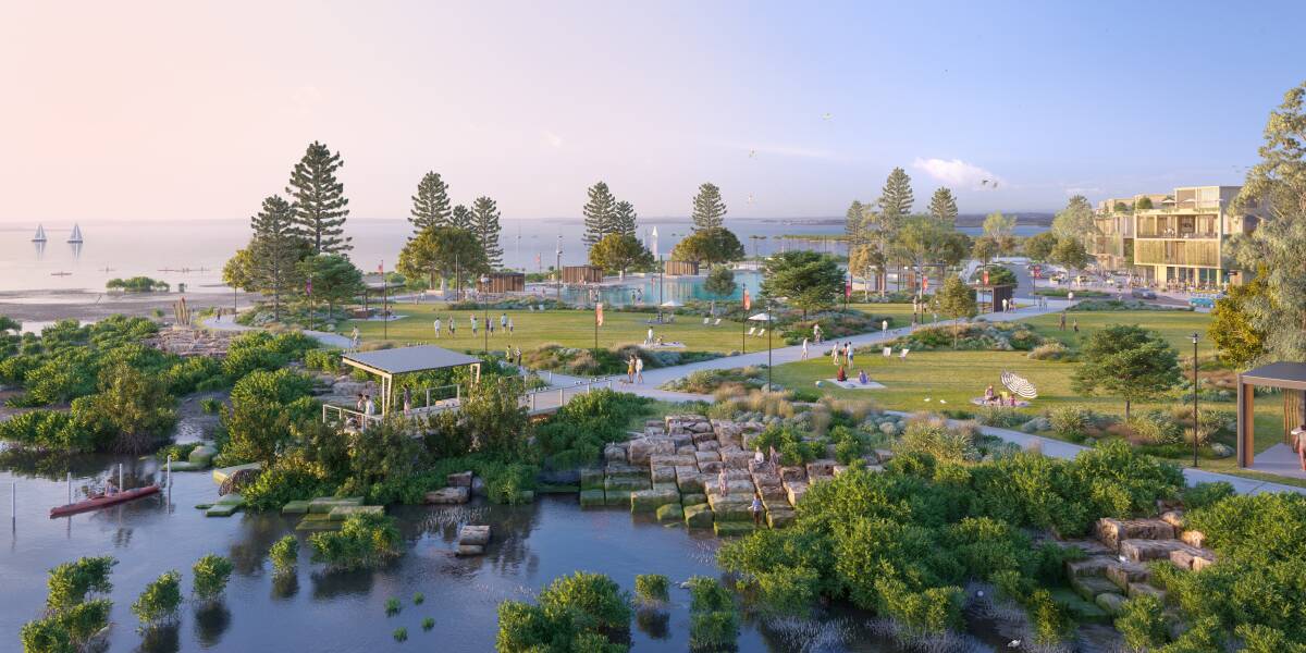 HARBOUR VIEWS: Developers Walker Corp have released new renders of what the Toondah Harbour project might look like in the lead-up to the council elections.