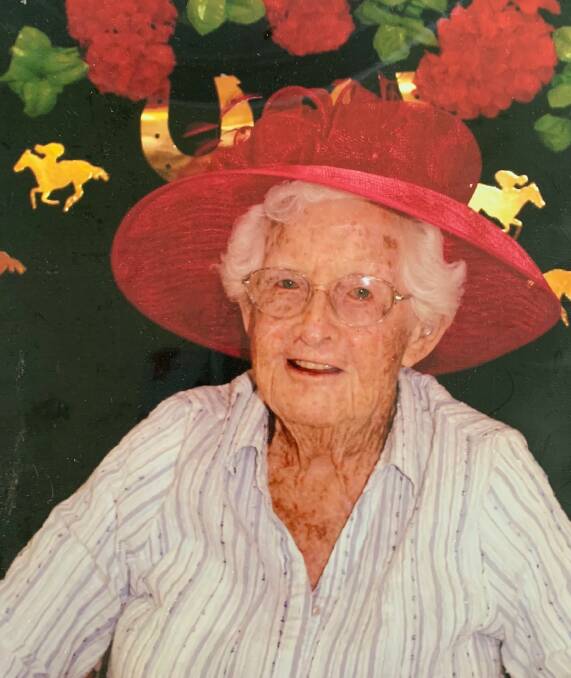 CENTENARIAN: Noreen Stewart celebrated her 100th birthday on Sunday.