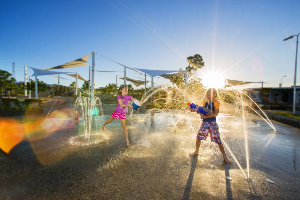 LONG-AWAITED: Lendlease is set to put plans for a water park at its Shoreline development to council.