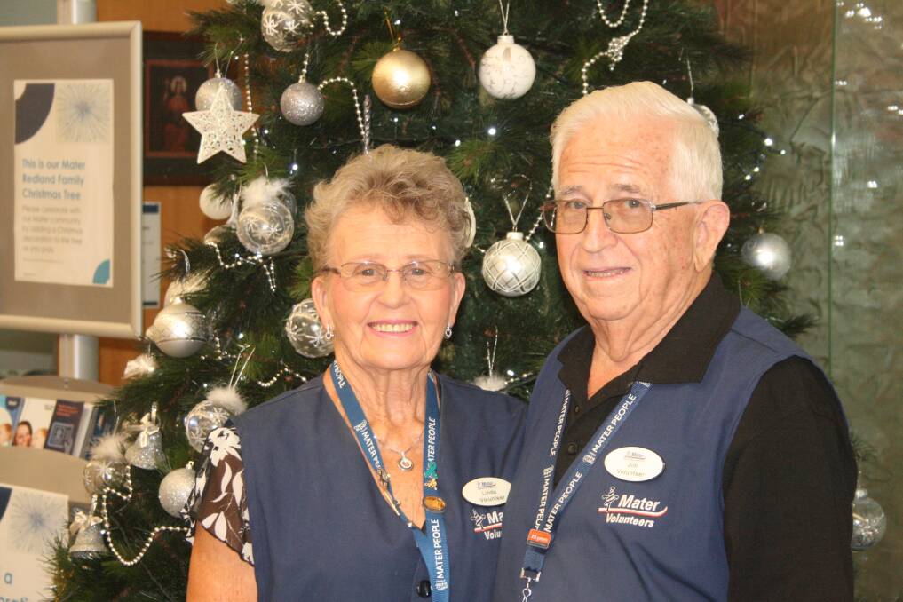 HAPPY: Linda and Jim Baldwin said volunteering was extremely rewarding.