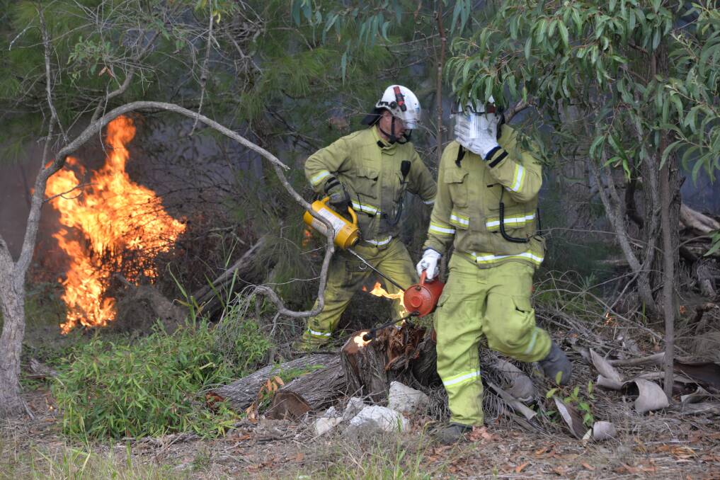 FIRE SEASON: Workers conducted hazard reduction burns across the mainland Redlands this week.