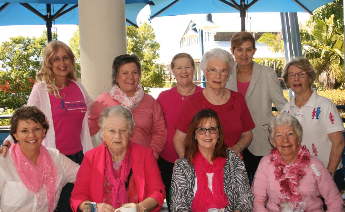 HELPING HAND: Members of the breast cancer support group, including founder Wendy King (far right).