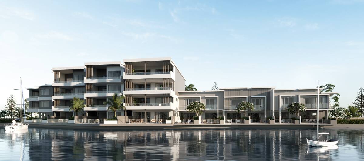 WATERFRONT: Wayfarer Residences will be built on Auster Street and will front Weinam Creek. Image: Supplied
