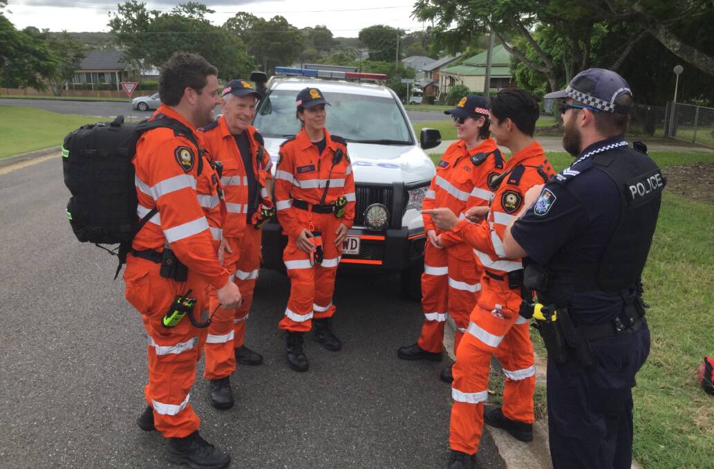 Police and SES volunteers are among those searching for missing man Anthony Roper. 