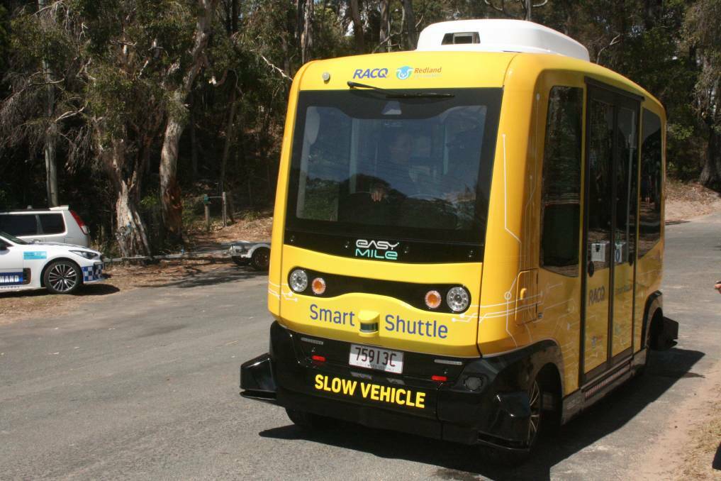 SMART BUS: The trial was launched in November 2019 on Karragarra Island.