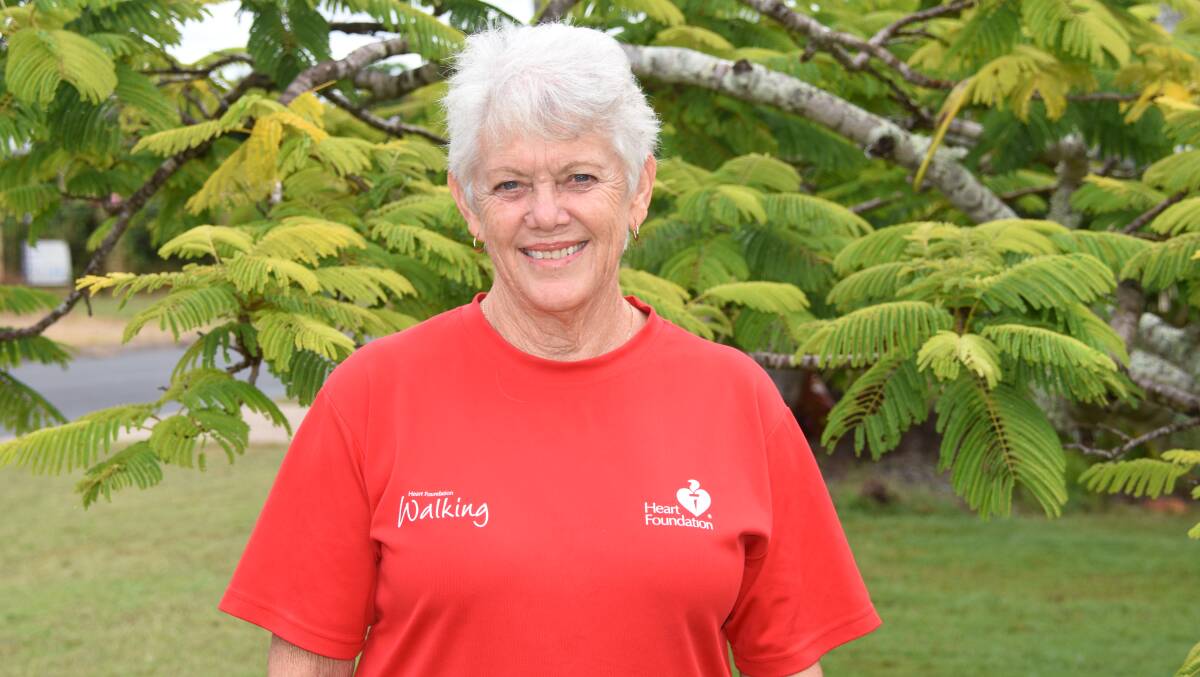 KEEN WALKER: Dawn Campbell has co-ordinated the Wynnum Manly Heart Foundation Walking Group for 13 years.