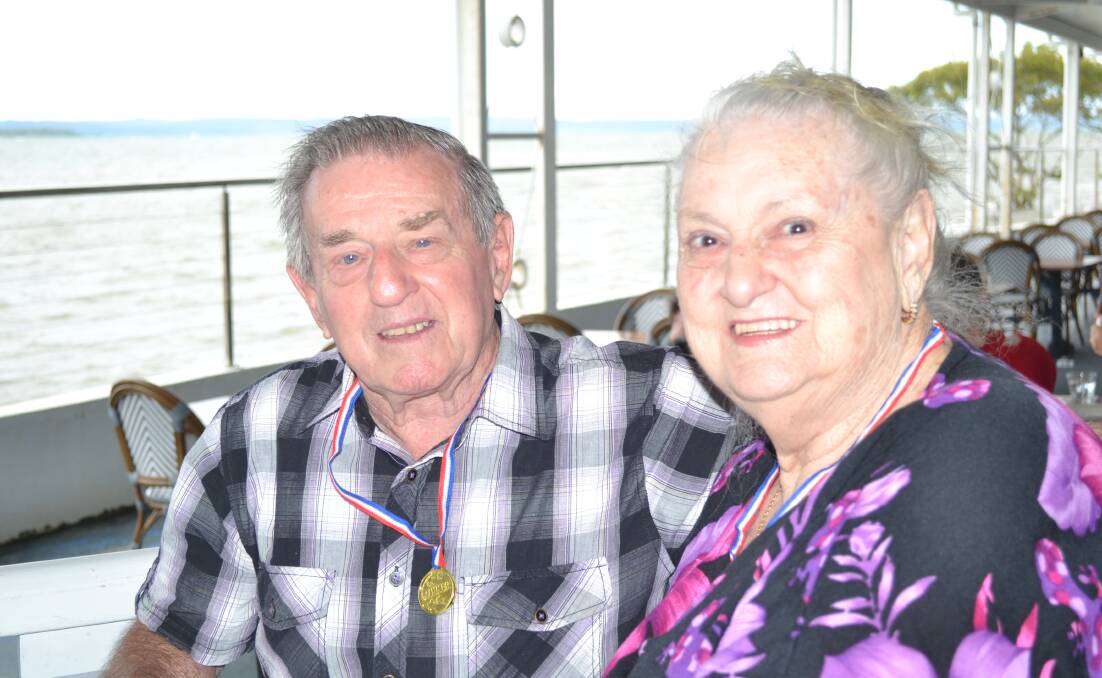 LOVE IN THE AIR: Don and Beverley Macleod celebrated their diamond wedding anniversary on March 4. The couple's family joked that they deserved medals for 60 years of marriage.