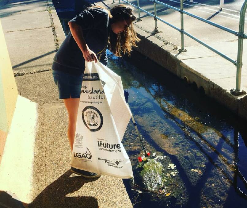CLEANING UP: Monthly cleanups will be run throughout the city in 2019. Photo: Keep Queensland Beautiful