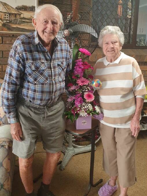MILESTONE: Keith and Joan Johnson are still very much in love after 70 years.
