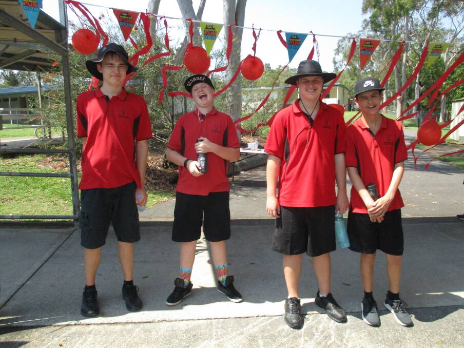 RUNNING FOR DANIEL: 140 Redlands District Special School students participated in the Day for Daniel fun run.