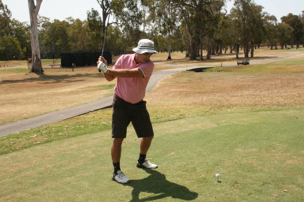 HOLE IN ONE: Kevin Crowther continued a family tradition when he hit a hole in one at the Redland Bay golf course.