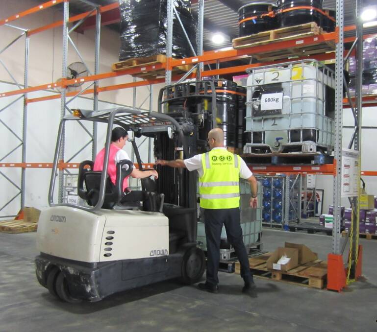 Once a month, EDB Training give students the opportunity to sit the test for the forklift licence on a Saturday, to cater for people who might work full-time.