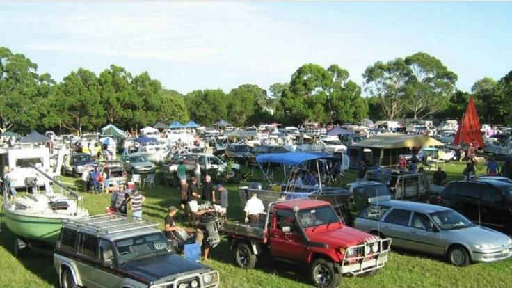 MARKET: It's usually a pretty good crowd at the boaties market day.