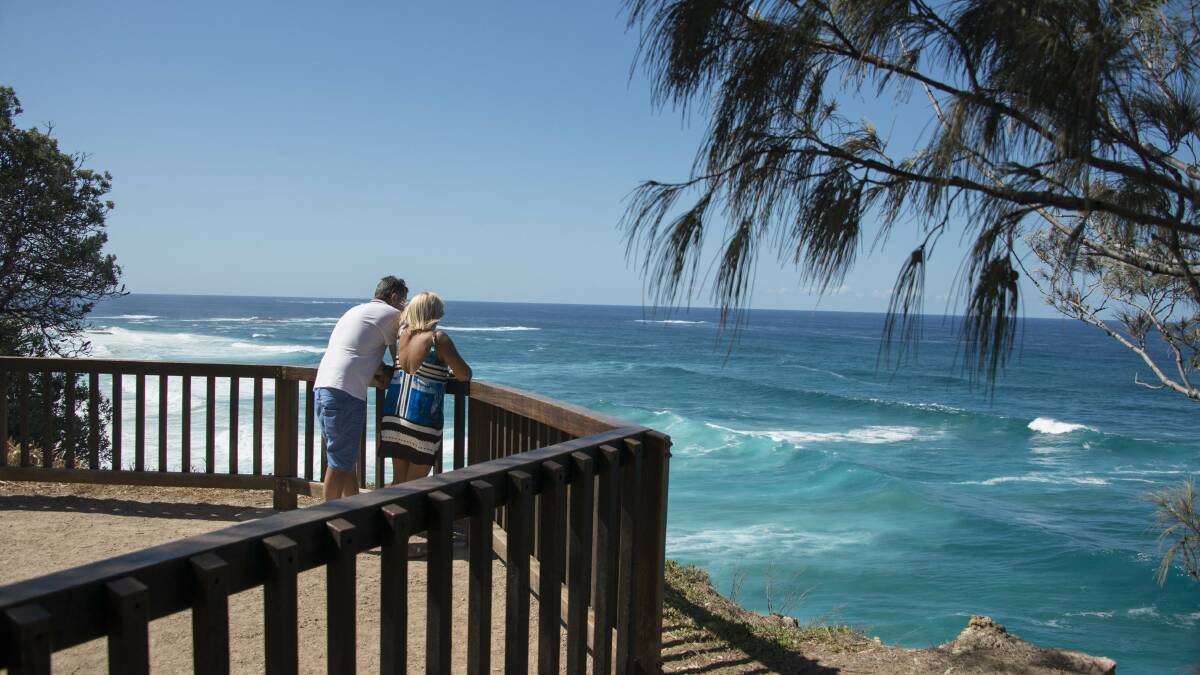 GORGE WALK: The Gorge Walk is one of Point Lookout's most popular attractions on North Stradbroke Island. Funding is part of a string of state government projects.