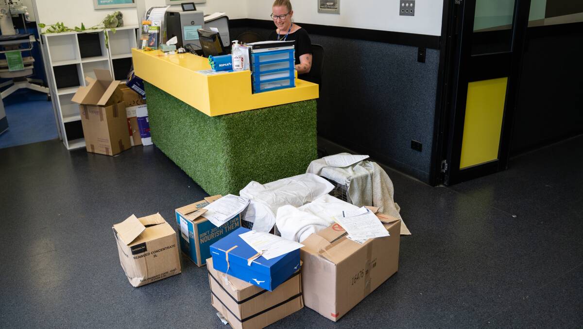 BACKLOG: Wildlife piled up at reception at the RSPCA headquarters at Wacol on Brisbane's south-west.