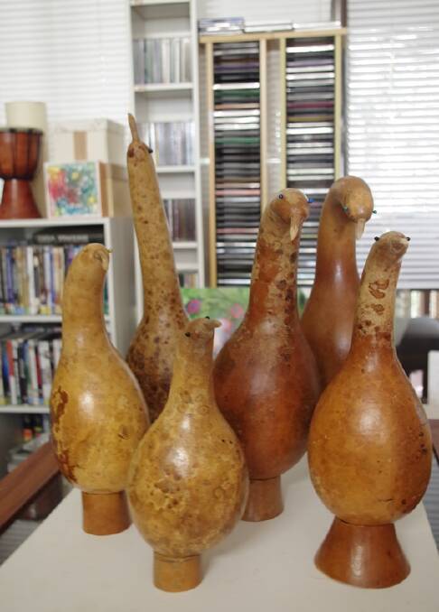 DAY OF THE GOURDS: No, they are not triffids, they are gourds.