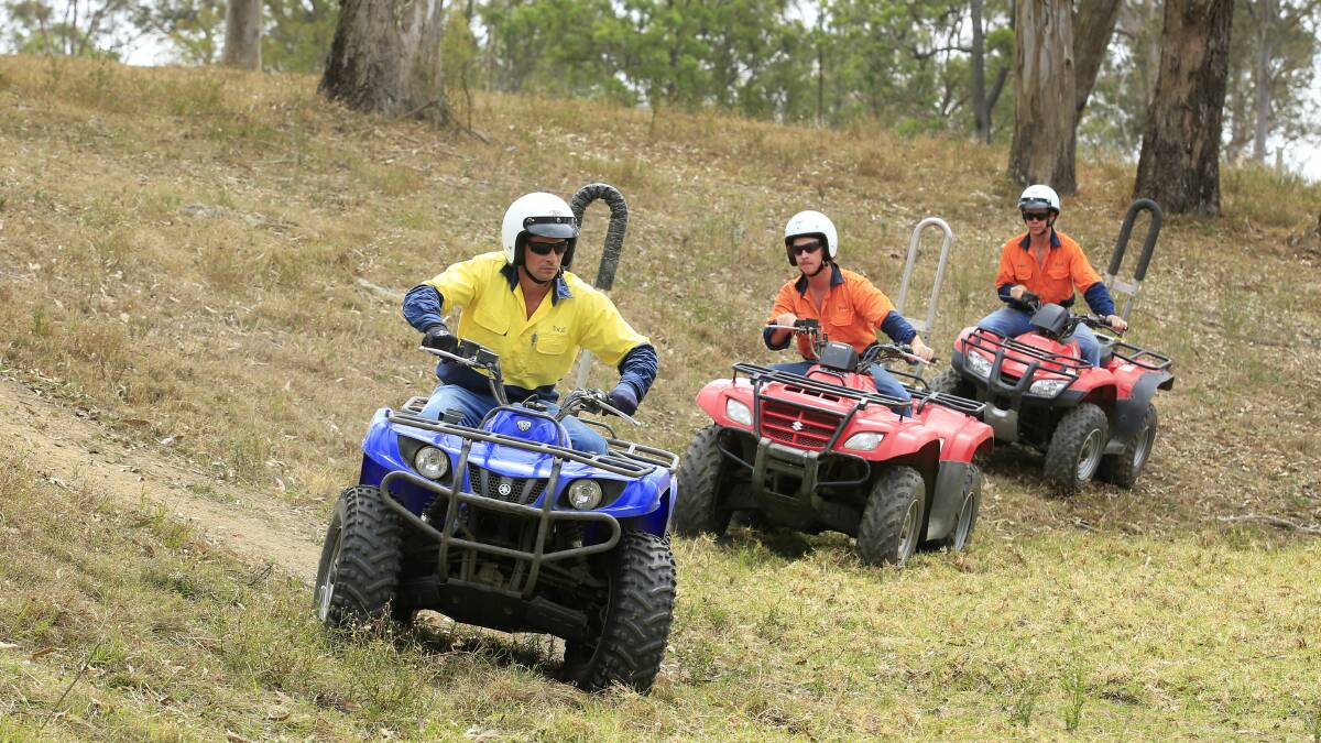 BALANCE SOUGHT: A brawl has broken out between industry and regulators over how quad bikes can be made safer. The machines have a poor safety record.