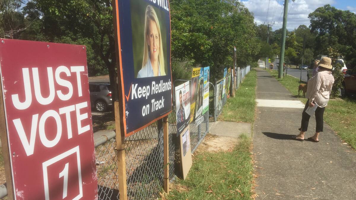 VOTING DAY: Where's the usual crowd at Hilliards State School at Alexandra Hills?