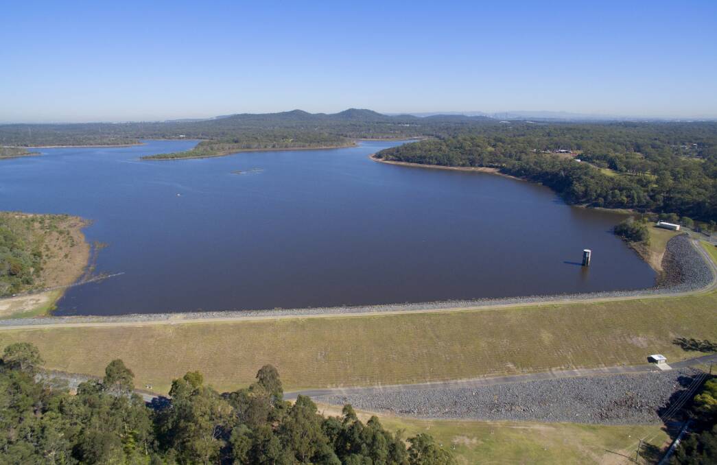 TAKEOVER: Leslie Harrison Dam which has been taken over by the state government's Seqwater.