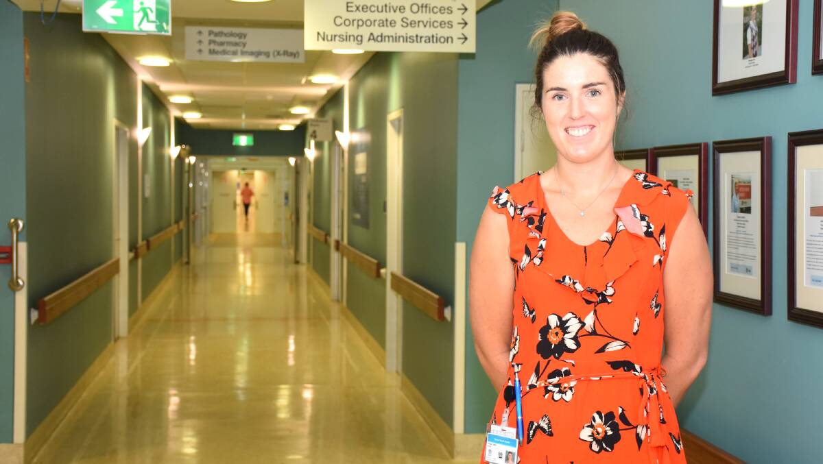ON DUTY: Chloe Jess is making Redlands her home. She eventually hopes to do medicine in WA's far north.