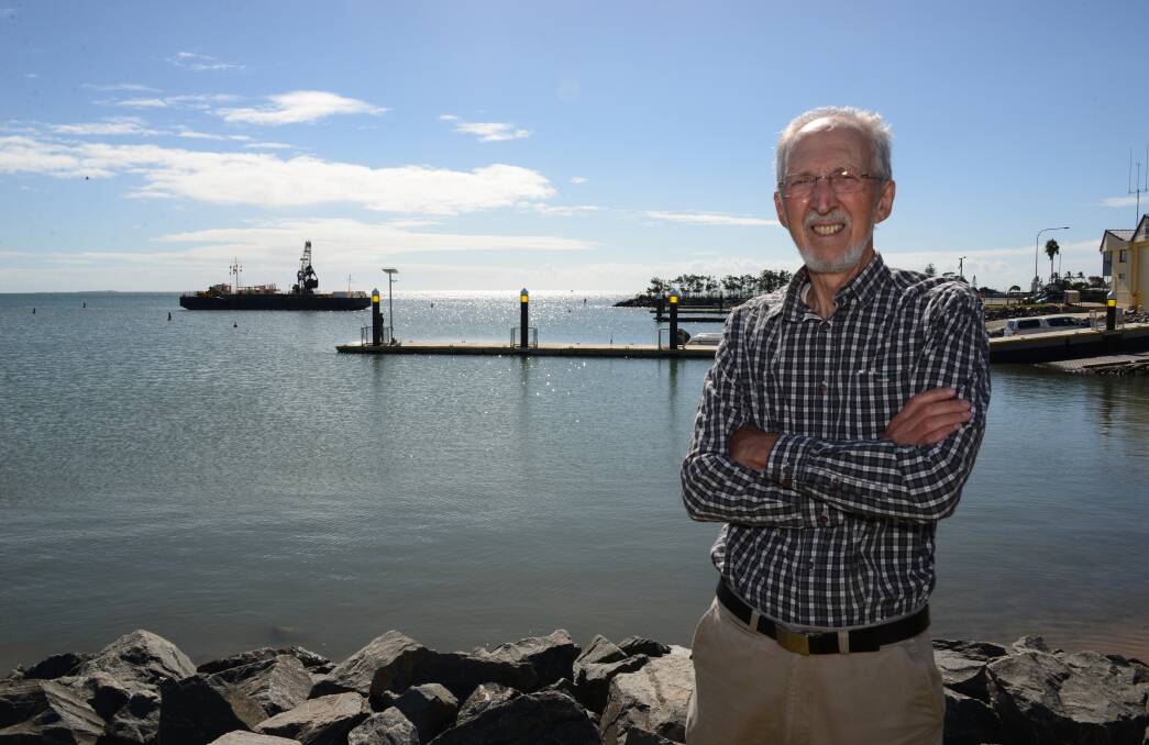 DEVELOPMENT PROPOSAL: Graham Carter says the right site for a harbour for North Stradbroke Island ferry traffic is at existing facilities at Raby Bay, not increasing the size of Toondah. 