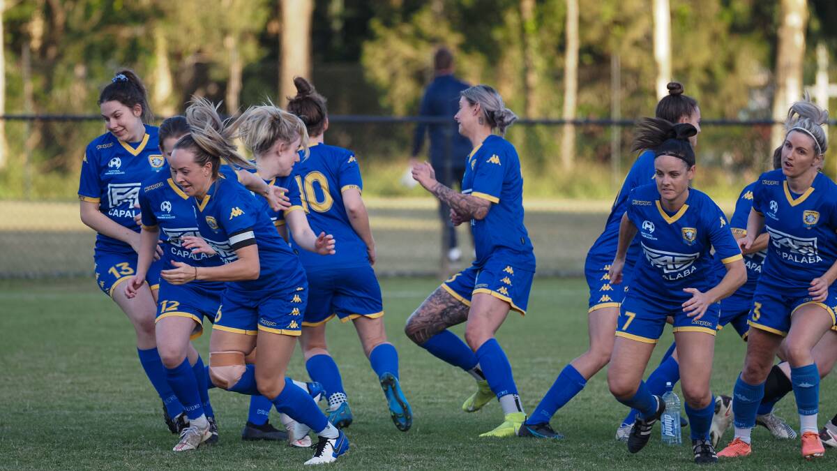 LEADING SIDE: Capalaba Women's team. How good are they? Alan Minifie/Capalaba FC