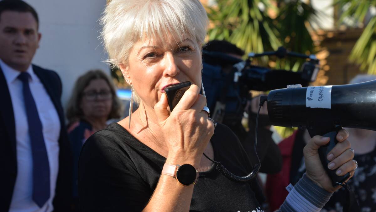 CALL: Protest organiser and March4Justice spokesperson Miree Le-Roy said Mr Morrison should sack Mr Laming.