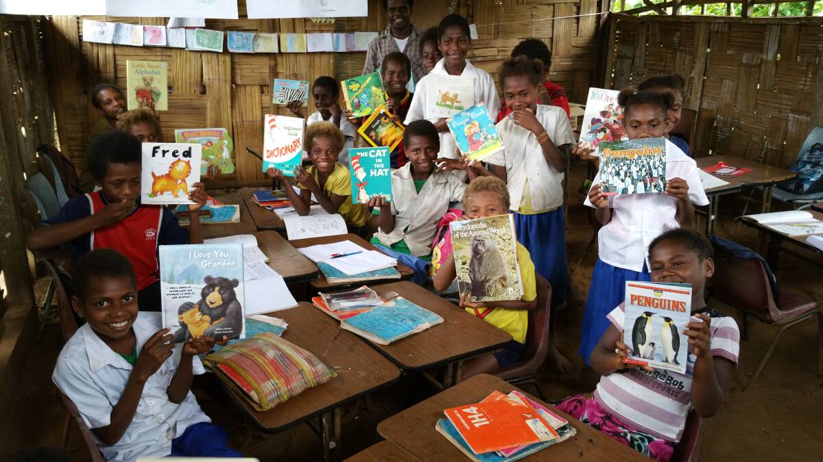 books ahoy: Books make all the difference in school. These kids finally have the chance to learn like others.