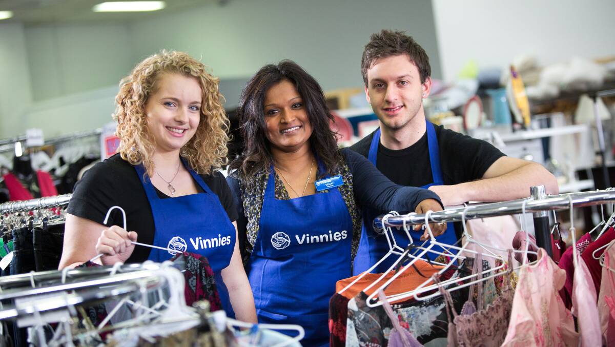 HELP SOUGHT: St Vinnies Cleveland and Victoria Point stores are looking for volunteers to help out.