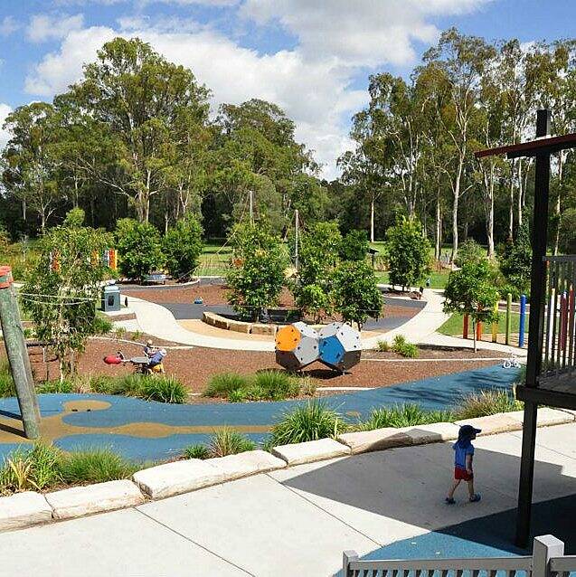 FUN PLACE: Capalaba Regional Park. Is this a fun place for kids? You bet. Photo: Redland City Council