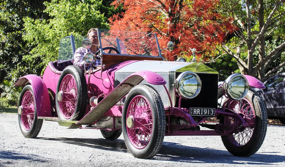 REAL ROLLS: An original Rolls-Royce 1913 Silver Ghost will be on show at Ormiston. Photo: Brian Carson.
