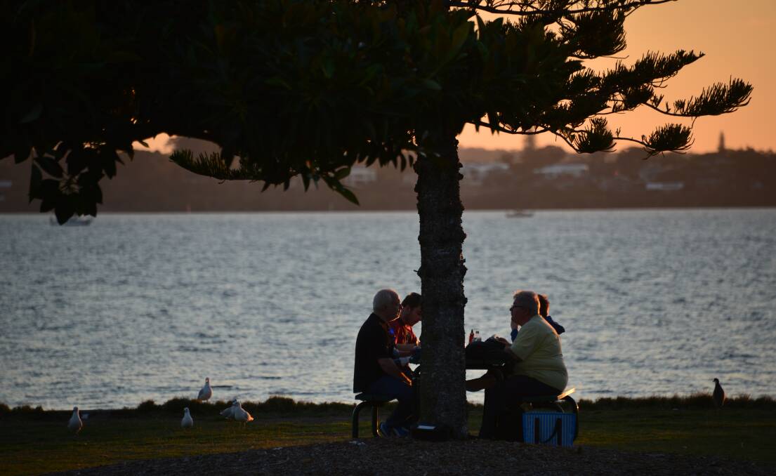 REDLANDS: A picnic by the soothing waters of Moreton Bay.
