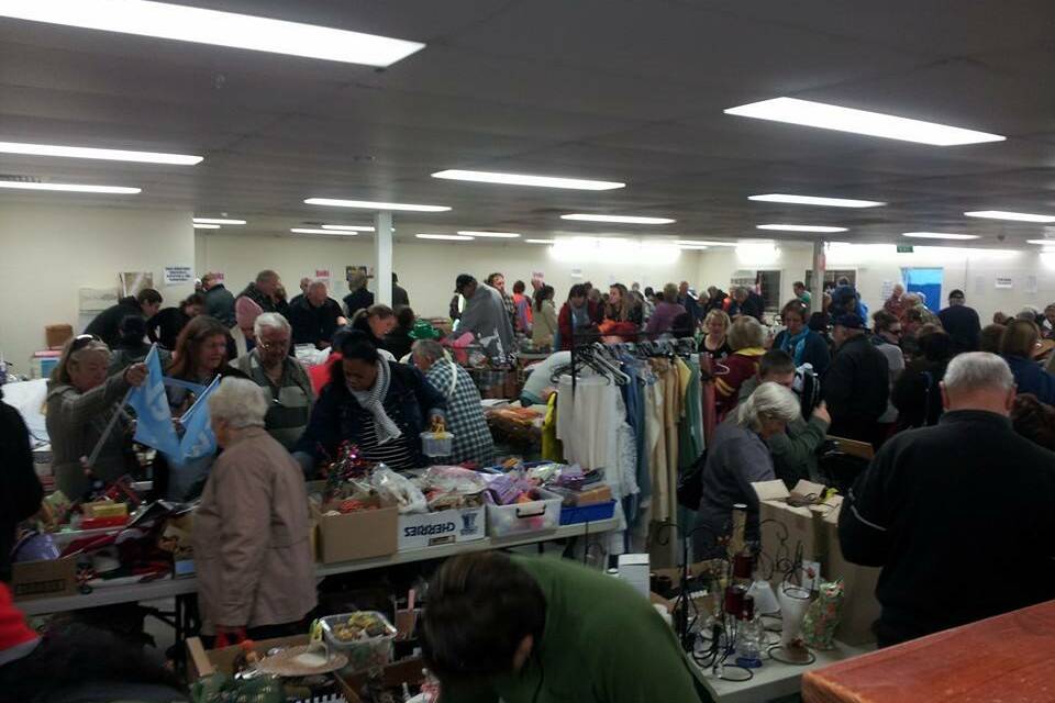 ROTARY GARAGE SALE: The last big Rotary charity garage sale was a major success. Donations of goods are needed.