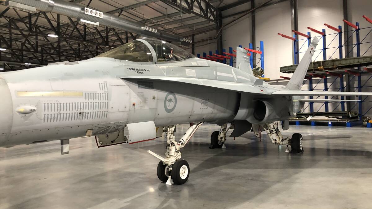 HISTORY: A Royal Australian Air Force F/A-18A Hornet with a 30-year history of service will be saved for posterity at the Australian War Memorial's National Collection.