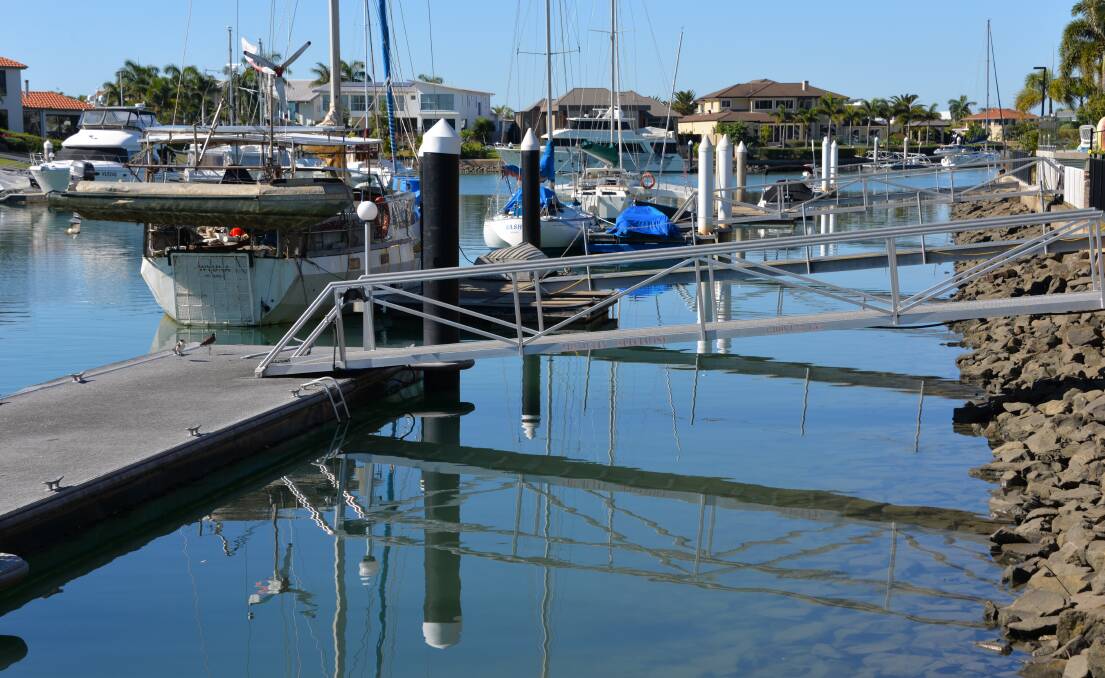 DISPUTE: Raby Bay residents are unhappy over how Redland City Council is looking after their canal estate.
