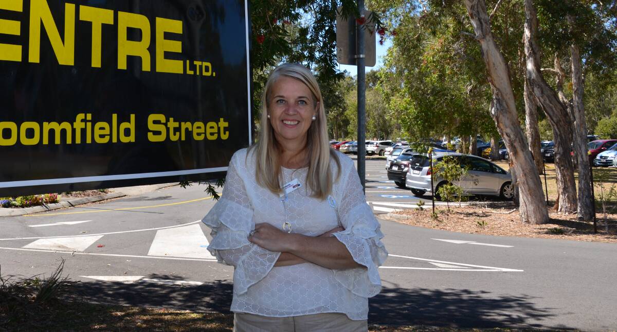 ROAD FUNDING SOUGHT: Candidate Kim Richards. She says she is taking the fight over roads to the state government.